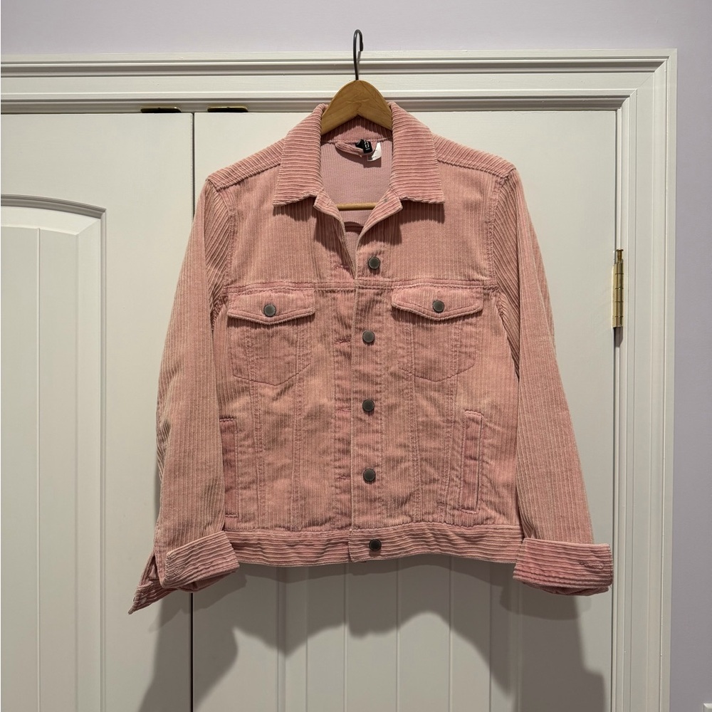 Pink Corduroy Women's Jacket